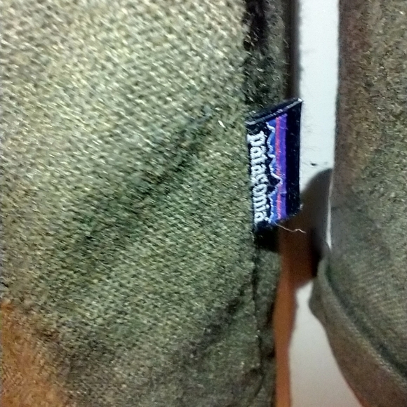 Patagonia Felted Green Merino Wool Blend Jacket Men's sz Large. - Picture 9 of 10